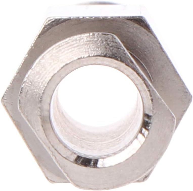 HYROOY Luer Lock Coupler Female to Female Fittings Connector with m Aperture Lock Hardware Connector Parts Anti Rust Nickel Plated Brass - Image 4